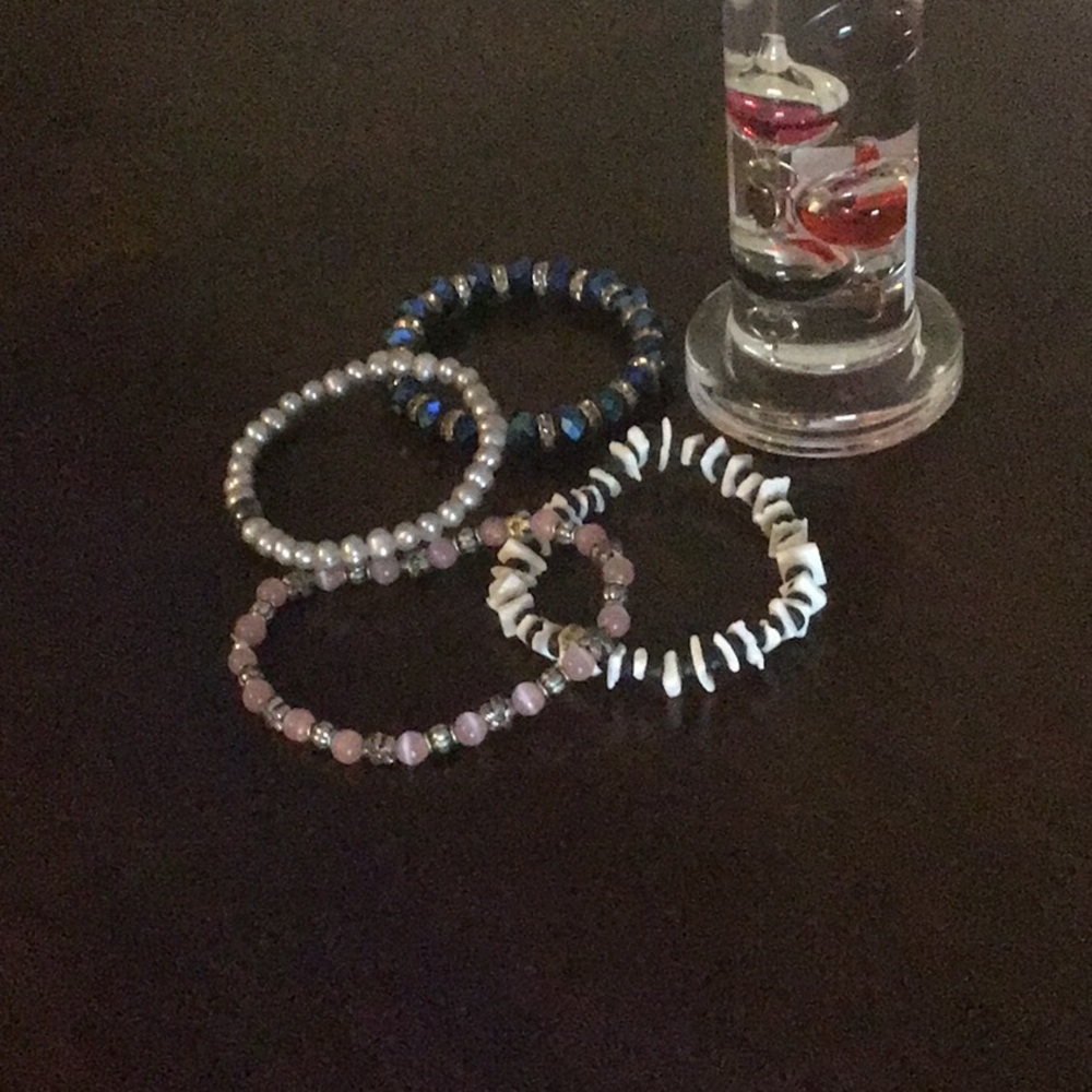 Four bracelets